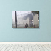 Newkirk Firefighter Leinwanddruck (Insitu (Holzboden))