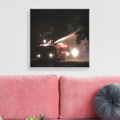 Newkirk Firetrucks Leinwanddruck (Insitu (Wohnzimmer))