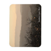 Newlands Corner, Shere Abstrakt Landschaft Magnet (Vertikal)