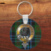 Newlands Tartan & Abzeichen Schlüsselanhänger (Vorderseite)