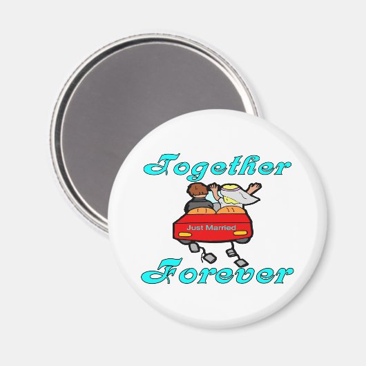 Newly Wed Magnet (Vorderseite/Rückseite)