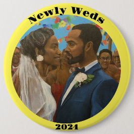 Newly Weds Button