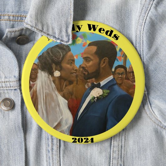 Newly Weds Button (Beispiel)