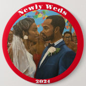 Newly Weds Button (Vorderseite)