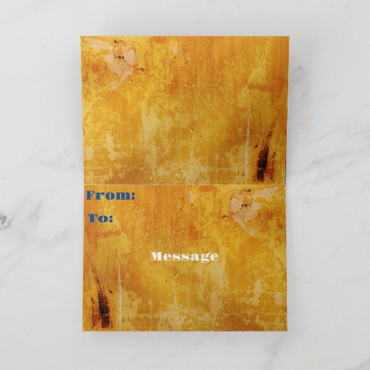 Newly Weds Dankeskarte (Innenseite)