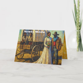Newly Weds Dankeskarte