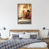 Newly Weds Mrs&Mr Rocky Landscape Foto Leinwanddruck (Insitu (Schlafzimmer))