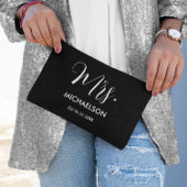 Newlylierte Typografie-Skript Zubehörtasche