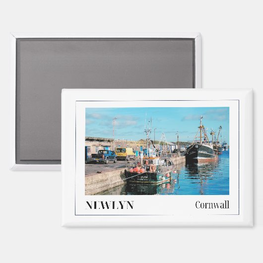 Newlyn, Cornwall, England Magnet (Vorderseite/Rückseite)