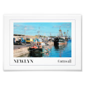 Newlyn Harbour, Cornwall Fotodruck (Vorne)