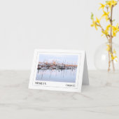 Newlyn Harbour, Cornwall Karte (Gelbe Blume)