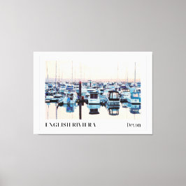 Newlyn Harbour, Cornwall Leinwanddruck