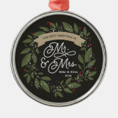 Newlywed Christmas Ornament Gift (Vorne)