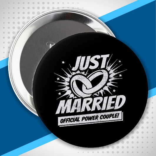 Newlywed - Wedding Honeymoon Drehmoment - Just Mar Button