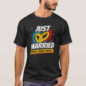 Newlywed - Wedding Honeymoon Drehmoment - Just Mar T-Shirt (Vorderseite)