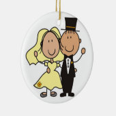 "NEWLYWED'S 1st CHRISTMAS" CHRISTMAS ORNAMENT (Rechts)
