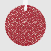 Newlywings First Christmas Simple Foto Ornament (Rückseite)