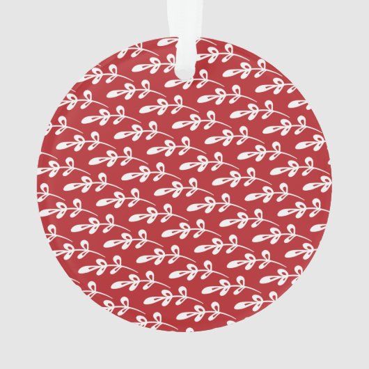 Newlywings First Christmas Simple Foto Ornament (Rückseite)