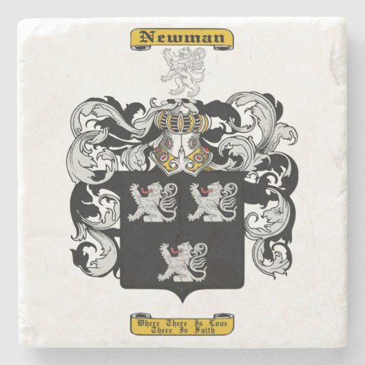 Newman (englisch) steinuntersetzer (Vorderseite)