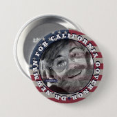 Newman for CA Governor Button (Vorne & Hinten)