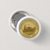 Newman Historical Society Jubiläumsbutton Button (Vorne & Hinten)
