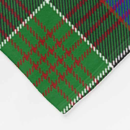 Newman Kariert Fleecedecke (Ecke)