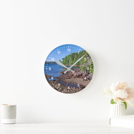 Newman Sound Vertical Runde Wanduhr (Zuhause)