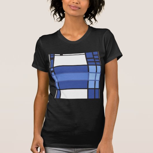 Newman u. Mondrian T-Shirt (Vorderseite)