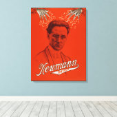 Newmann der große Magier Poster #2 Leinwanddruck (Insitu (Holzboden))