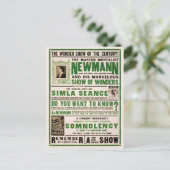 Newmann: Der Master-Mentalist, 1930 Postkarte (Stehend Vorderseite)