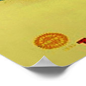 Newmann the Great ~ Vintag Magician Poster (Ecke)