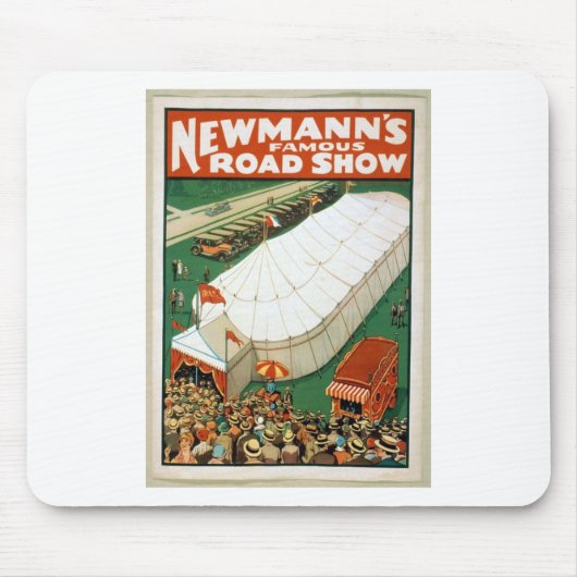Newmanns berühmte Road Show Mousepad (Vorne)