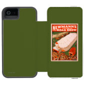 Newmanns berühmtes magisches incipio iPhone Geldbeutel-Hülle (Folio Geöffnet)