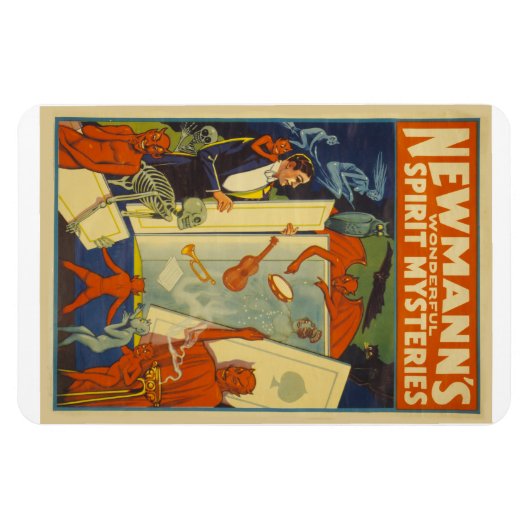 Newmanns wunderbare Geistgeheimnisse Magnet (Horizontal)