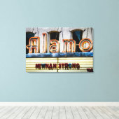 NEWNAN STRONG Leinwand Art (Insitu (Holzboden))