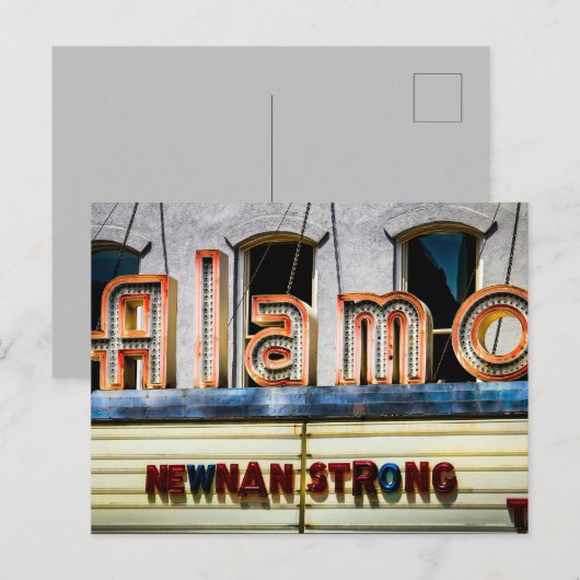 NEWNAN STRONG Postkarte (Vorne/Hinten)