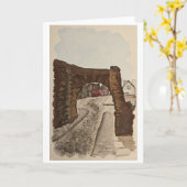 Newport Arch Card Karte (Gelbe Blume)