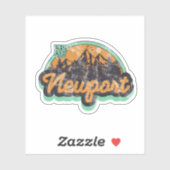 Newport, Arkansas Sticker (Blatt)