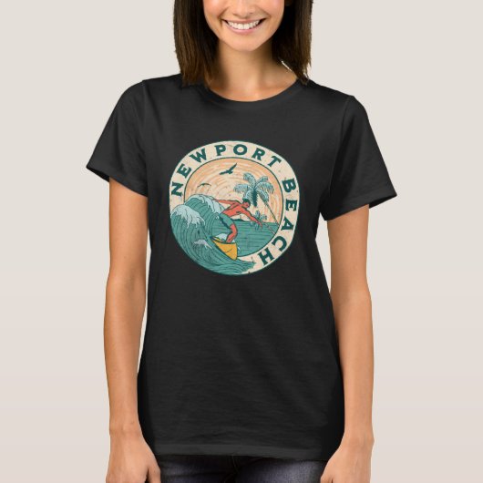 Newport Beach 1 T-Shirt (Vorderseite)