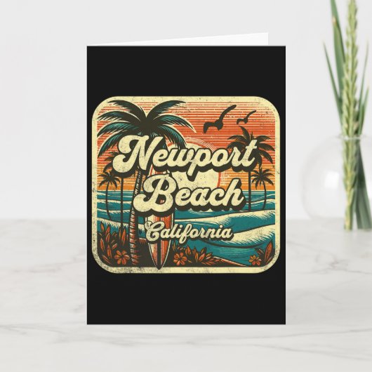 Newport Beach _7  Karte (Vorderseite)