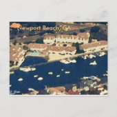 Newport Beach, CA Postkarte (Vorderseite)