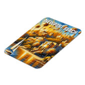 Newport Beach California Magnet (Linke Seite)