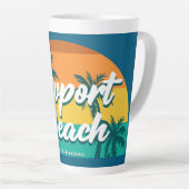 Newport Beach California Milchtasse (Rechte Ecke)