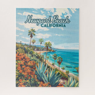 Newport Beach California Orange Landkreis Vintag Puzzle