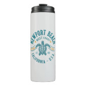 Newport Beach California Pacific Coast Thermosbecher (Vorderseite)