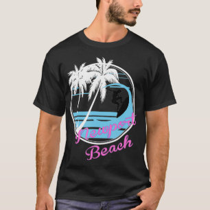 Newport Beach California Retro Surfing T-Shirt