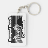 Newport Beach California Schlüsselanhänger (Rückseite)