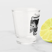 Newport Beach California Schnapsglas (Links)