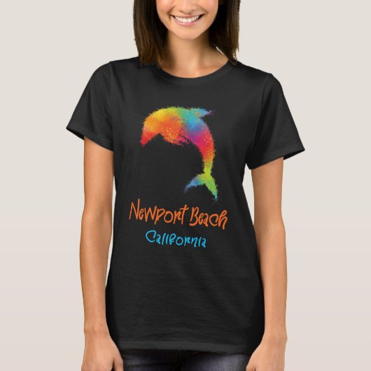 Newport Beach  California  Souvenir T-Shirt (Vorderseite)