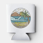 Newport Beach California Vintag Dosenkühler (Rückseite)